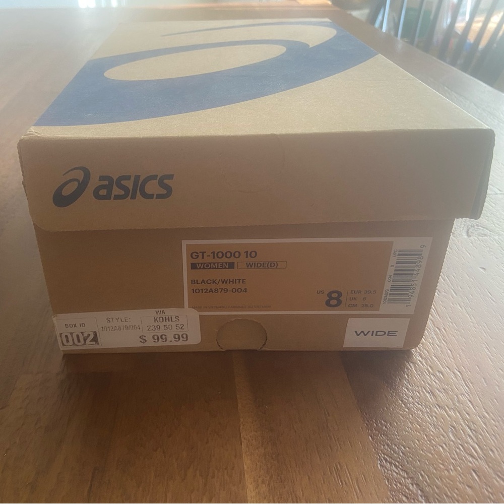NIB Women’s ASICS GT 1000 Size 8 WIDE - Picture 15 of 15